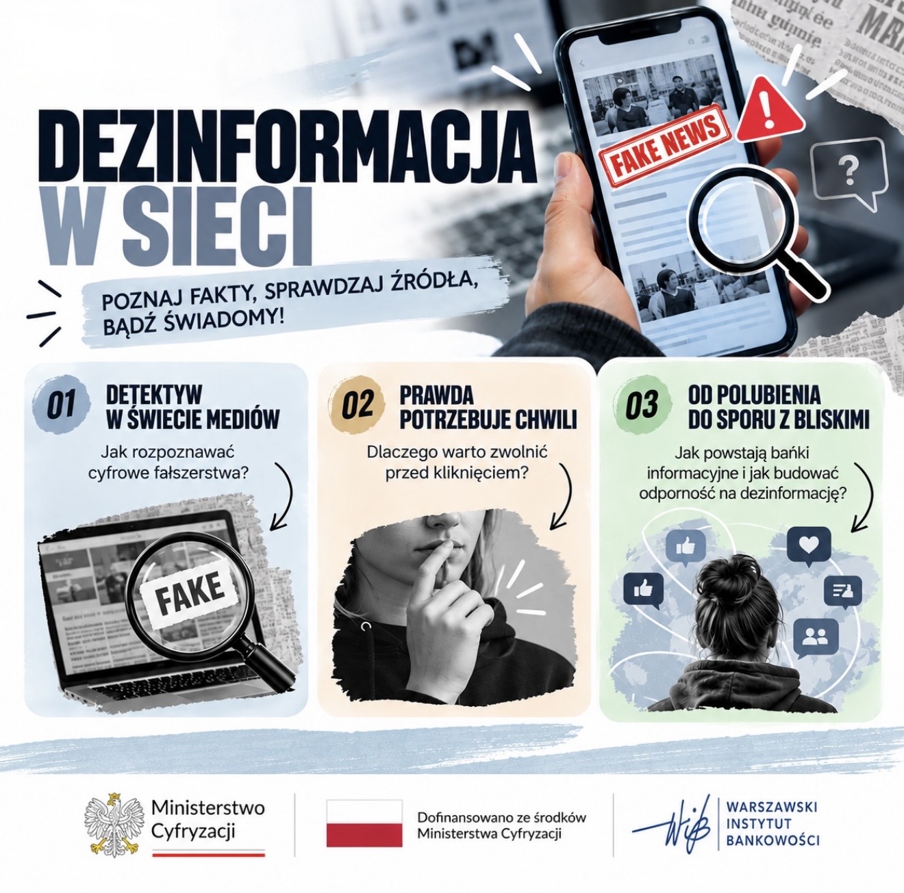Dezinformacja w sieci – materiały edukacyjne