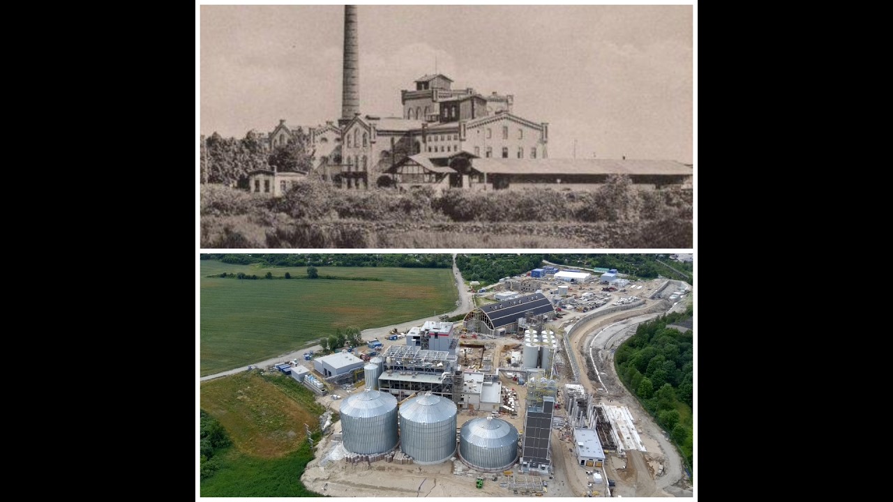 🏗️🚁 Od cukrowni do tłoczni oleju – historia przemysłowej przemiany Kętrzyna